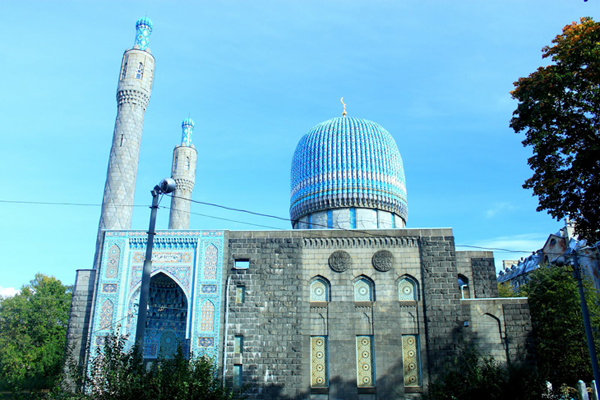 blue mosque st petersburg