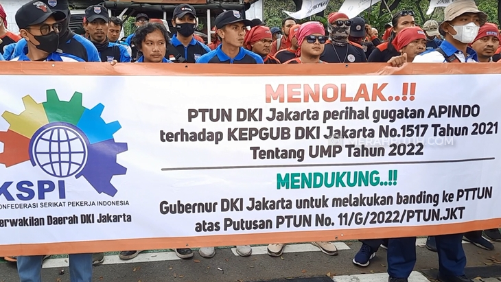 Tuntut Banding PTUN Soal UMP DKI, Buruh Nyatakan Dukung Anies Jadi Presiden