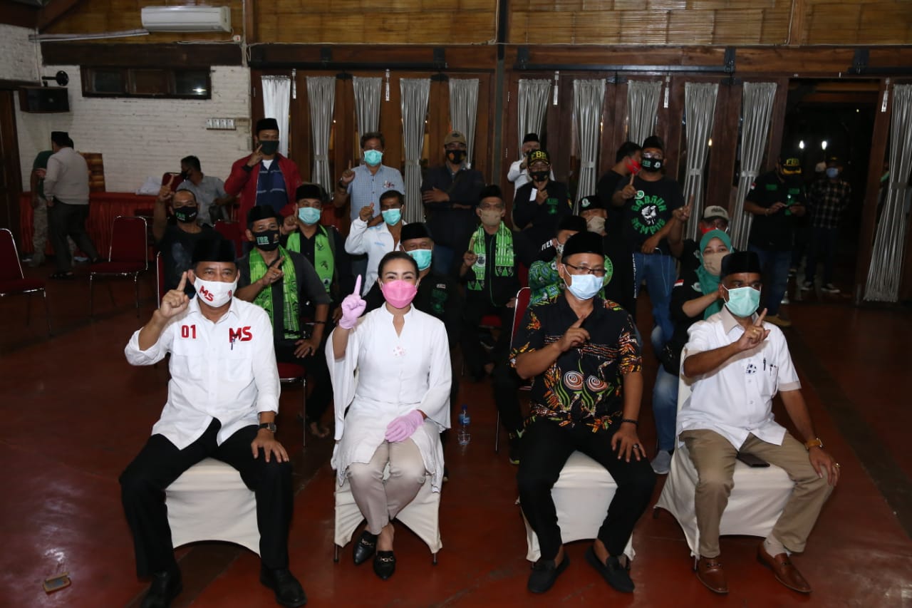 FBR Deklarasi Dukung Muhamad-Saraswati di Pilkada Tangsel
