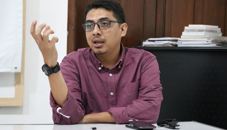 Direktur Pusat Kajian Anti Korupsi (Pukat) Universitas Gadjah Mada (UGM) Zainal Arifin Mochtar