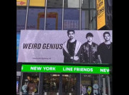 Lagu ‘Lathi’ Mendunia, Sosok Weird Genius Mejeng di Time Square New York
