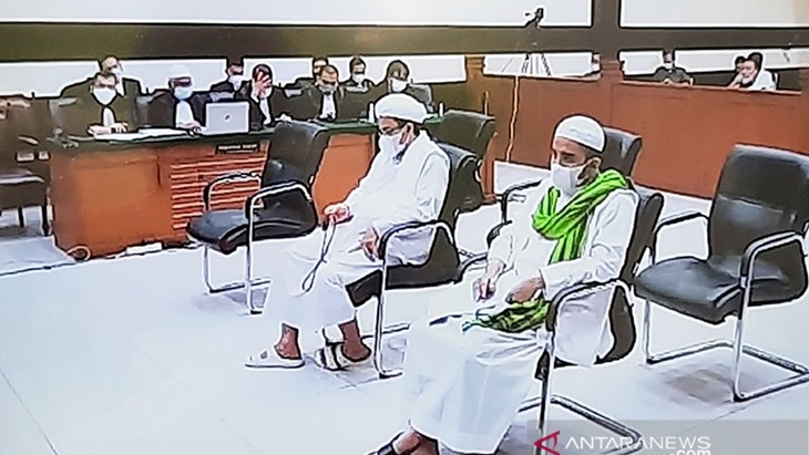 [Hoaks atau Fakta]: Hakim Penolak Banding Rizieq Yang Ngurangin Hukuman Djoko Tjanda
