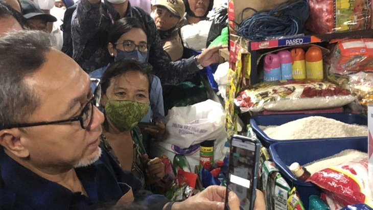 Mendag Zulhas Klaim Harga Bahan Pokok Cenderung Turun