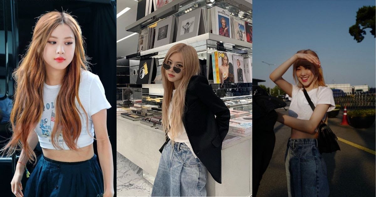 Sontek OOTD ala Rosé BLACKPINK