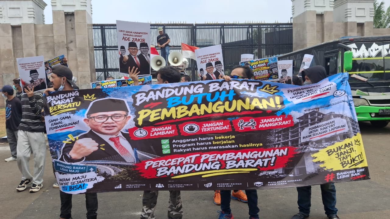 Bandung Barat Bersatu Gelar Aksi di Jakarta, Soroti Tata Kelola Pemerintahan hingga Anggaran