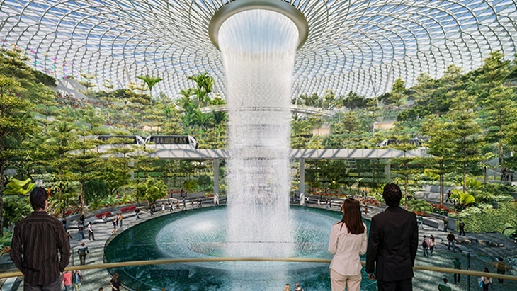 Jewel Changi Airport, Bandara Sekaligus Tempat Wisata Bakal Segera Dibuka Singapura