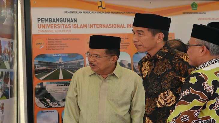 Jusuf Kalla dan Presiden Jokowi