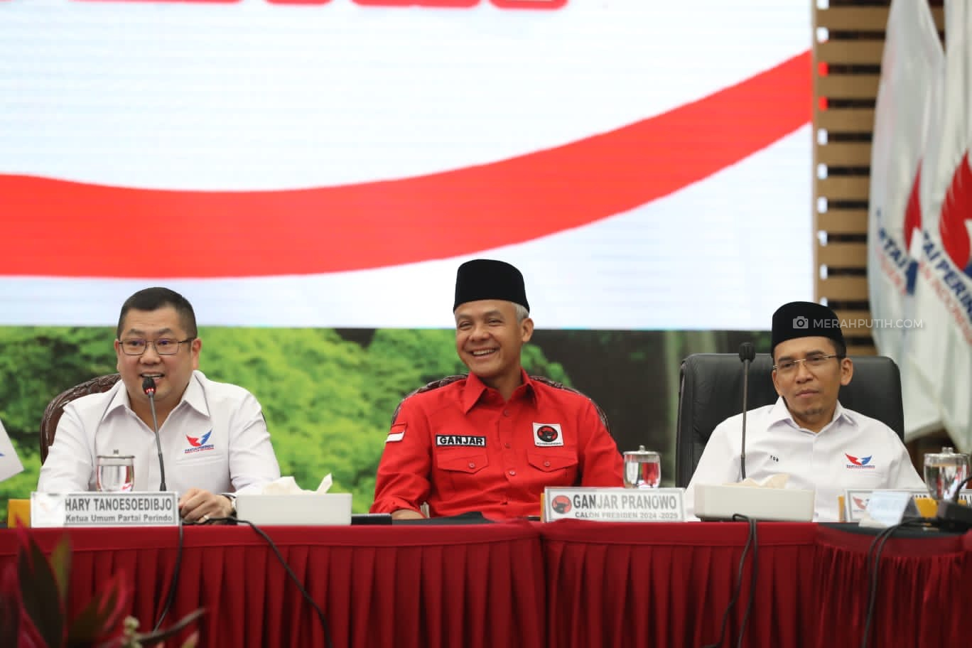 Dapat Dukungan Perindo, Ganjar Yakin Menang Satu Putaran di Pilpres 2024