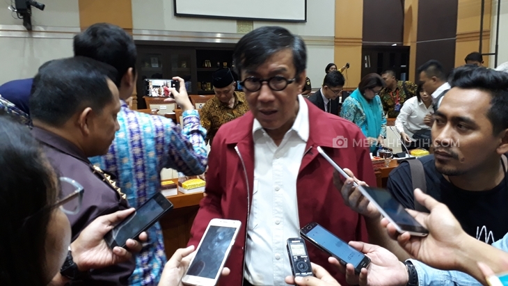 Menkumham: Lembaga Penegak Hukum Harus Susun Roadmap Bersama