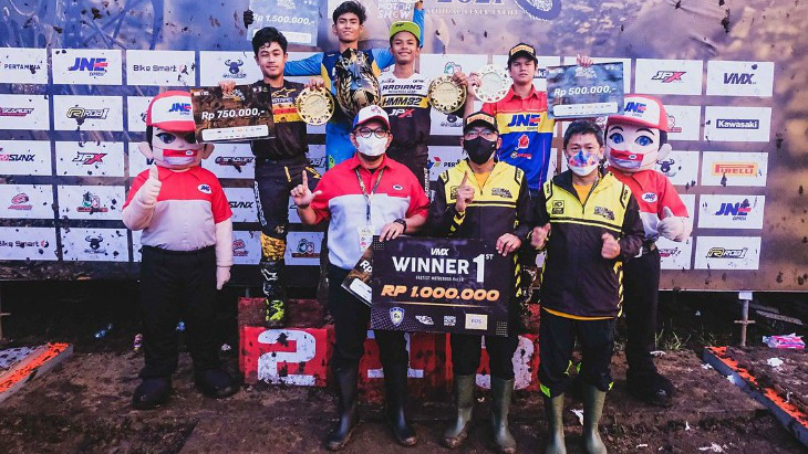 Intip Kemeriahan BOS Junior Motocross Championship 2021