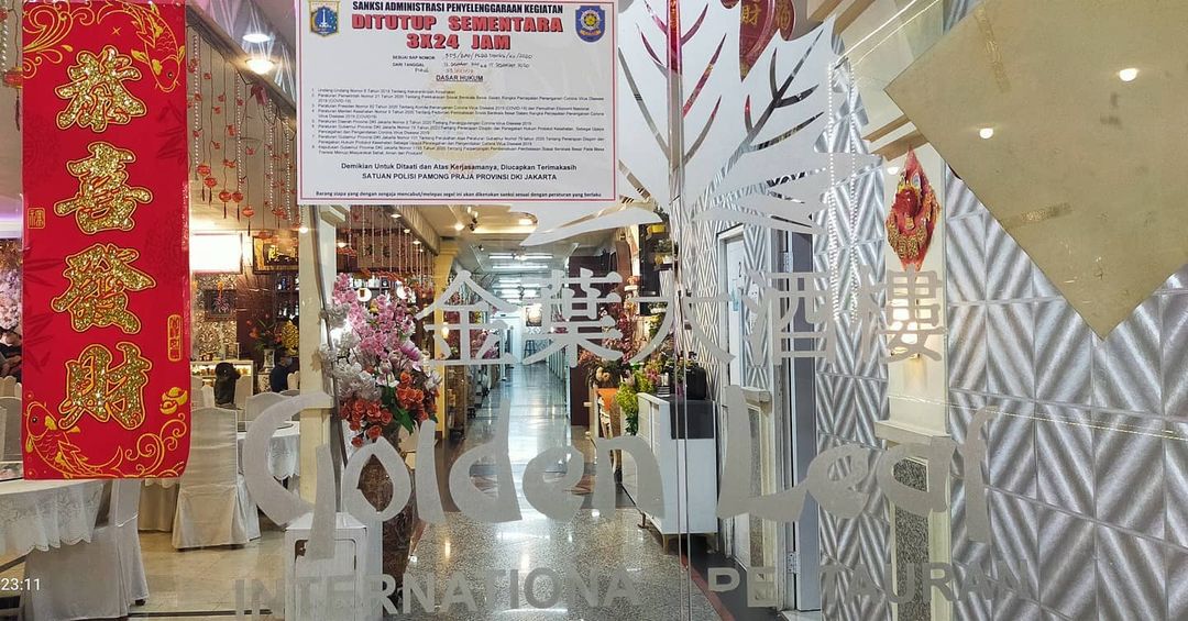 Nekat Gelar Pernikahan Tanpa Izin, Restoran di Kelapa Gading Disegel