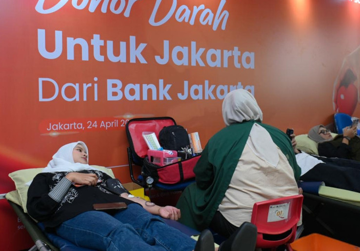 Diserbu Peserta, Donor Darah HUT ke-65 Bank Jakarta Jadi Bukti Nyata Kepedulian