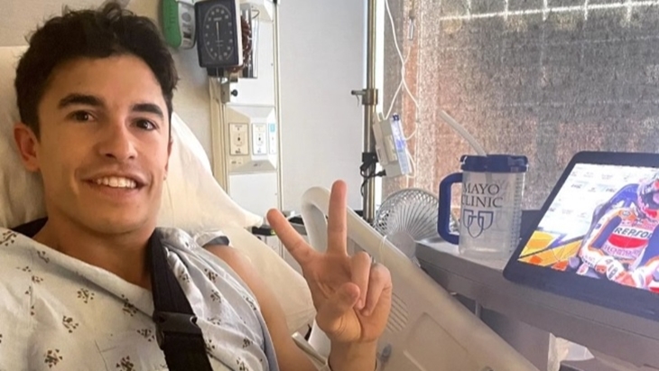 Operasi Tulang Humerus Marc Marquez Berjalan Sukses, Kapan Bisa Kembali Balapan?
