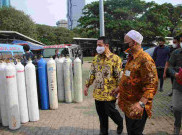 Klaim Permintaan Oksigen di Monas Turun, Wagub Riza: Semoga Pertanda Baik