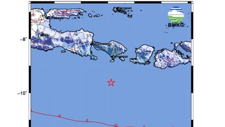 Gempa Magnitudo 5,2 Guncang Bali, Tidak Berpotensi Tsunami