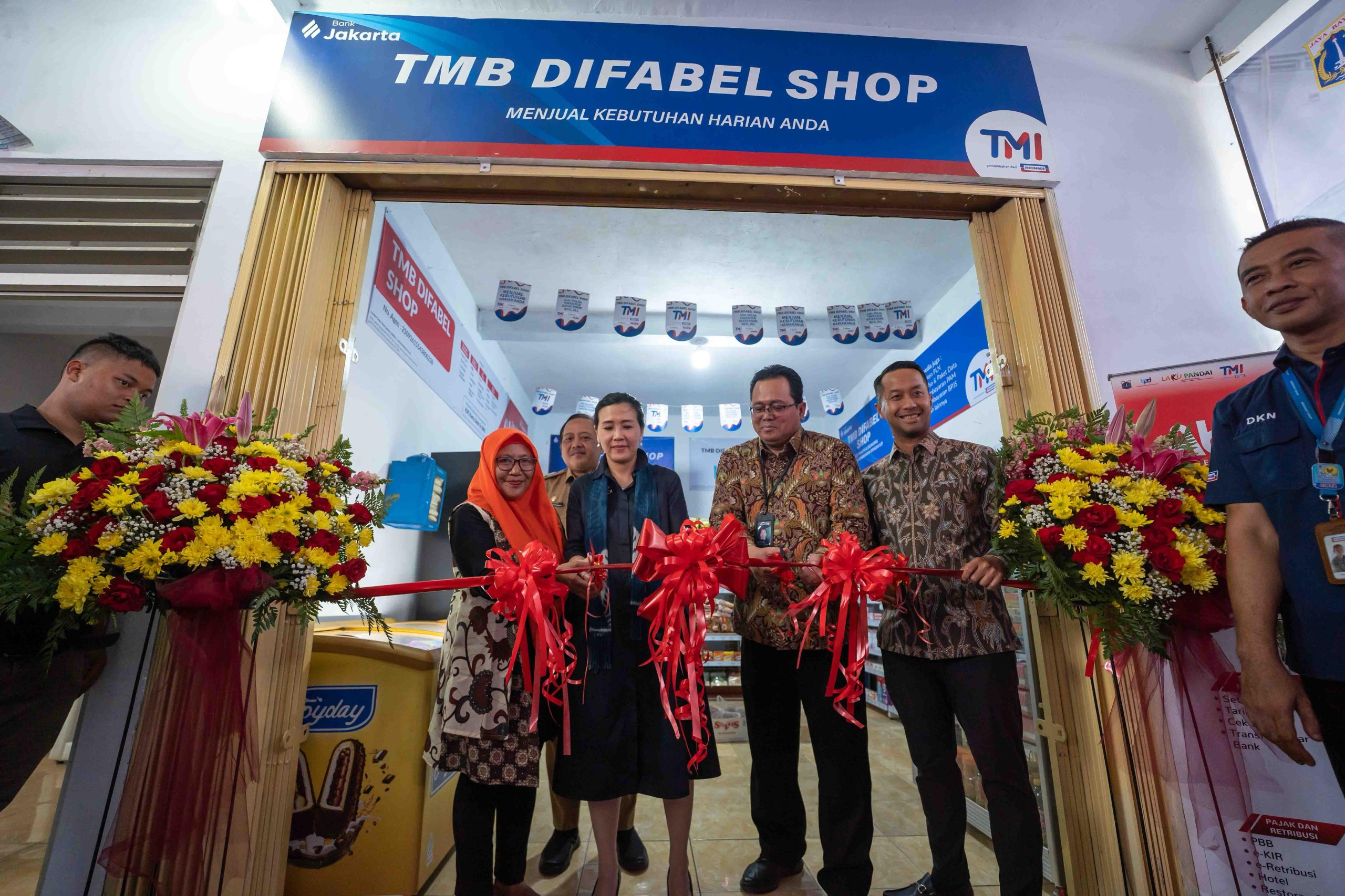 Pertama Kali di Jakarta, Ada Toko Mandiri Indogrosir Khusus Difabel