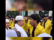 Viral Pria Maki Polisi, UI Bantah Pria Berjas Almamater Kuning Sebagai Mahasiswanya 