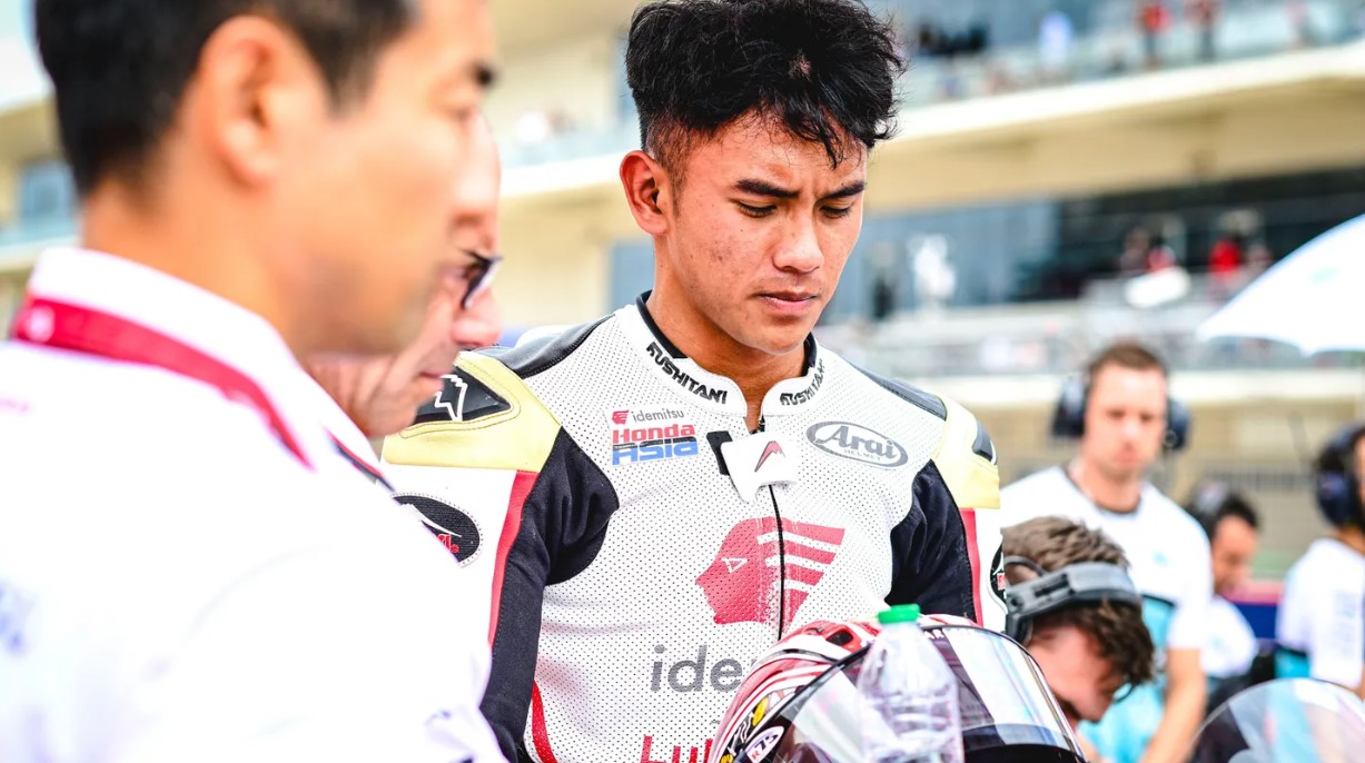 Mario Aji Bertahan di Honda Team Asia Moto2 untuk Musim 2025