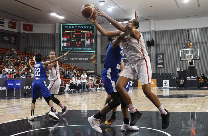 Timnas Basket Putri Indonesia Tekuk Filipina 78-68