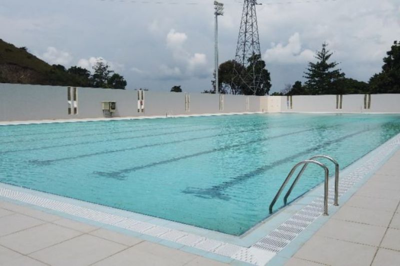 Venue Akuatik PON XX Papua. ANTARA/HO-Kementerian PUPR