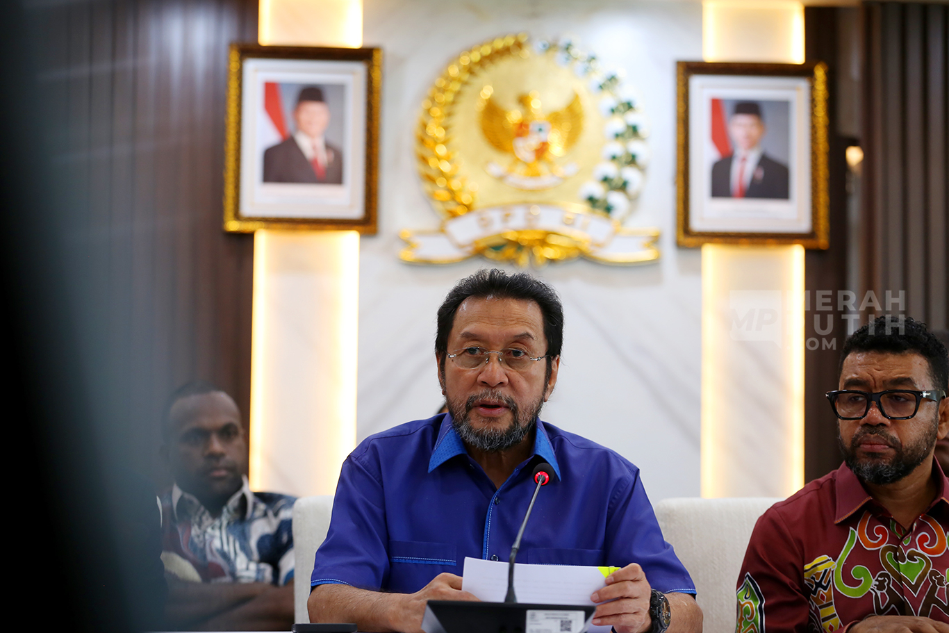 Wakil Ketua DPD Yorrys Raweyai Desak Pemerintah Segera Tuntaskan Konflik Papua