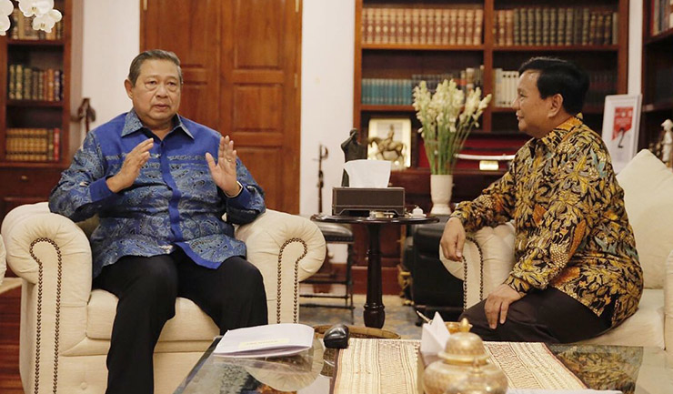 SBY Absen di Rapat Pimpinan Partai Koalisi, Begini Tanggapan Prabowo