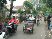 Ketika Sandiaga Curiga Ada yang Sengaja Memobilisasi Becak ke Jakarta
