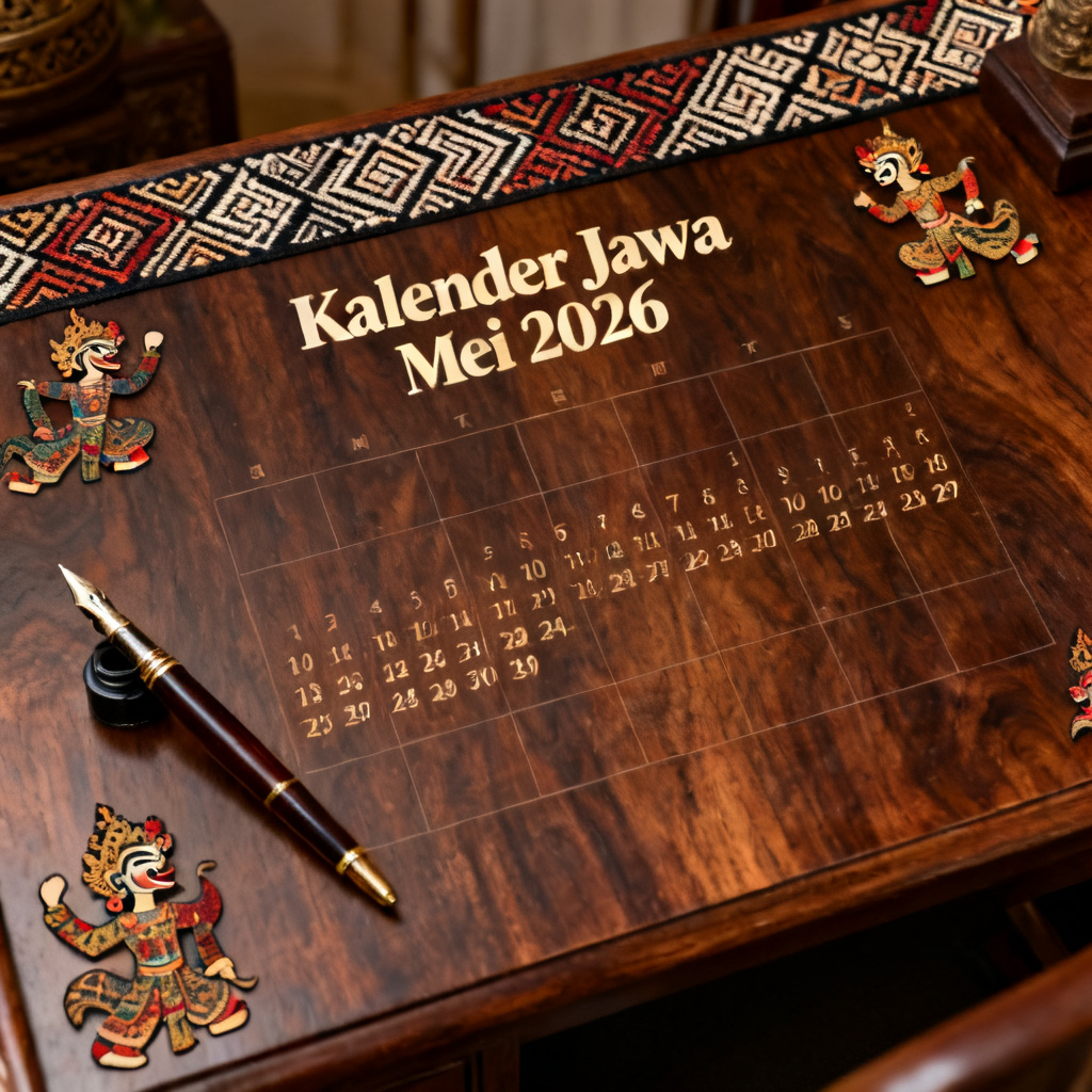 Kalender Jawa Mei 2026 Lengkap Weton dan Neptu, Cek Hari Baik!