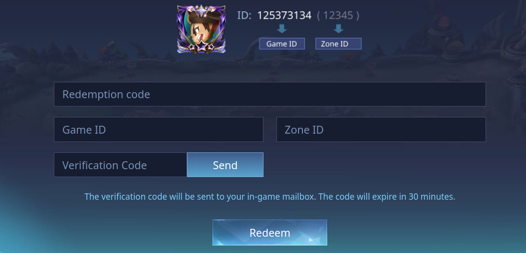 Kode redeem ML terbaru September 2024