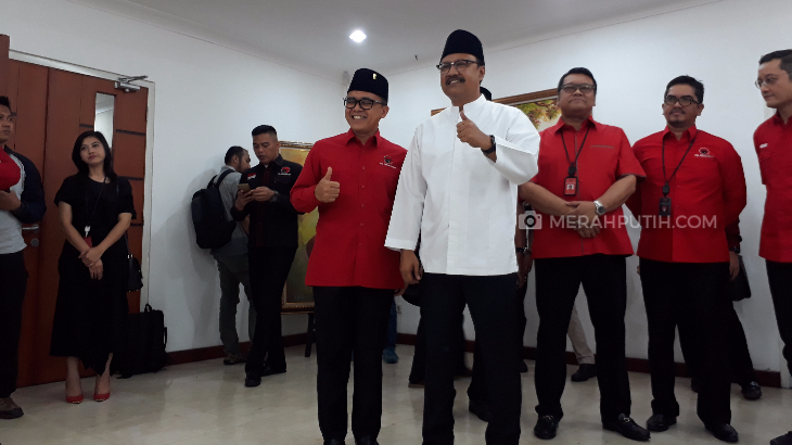 Resmi Ditetapkan Sebagai Cagub, Ini Pujian Gus Ipul Untuk PDIP