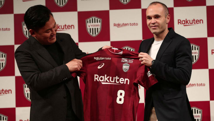 Vissel Kobe, Pelabuhan Anyar Andres Iniesta