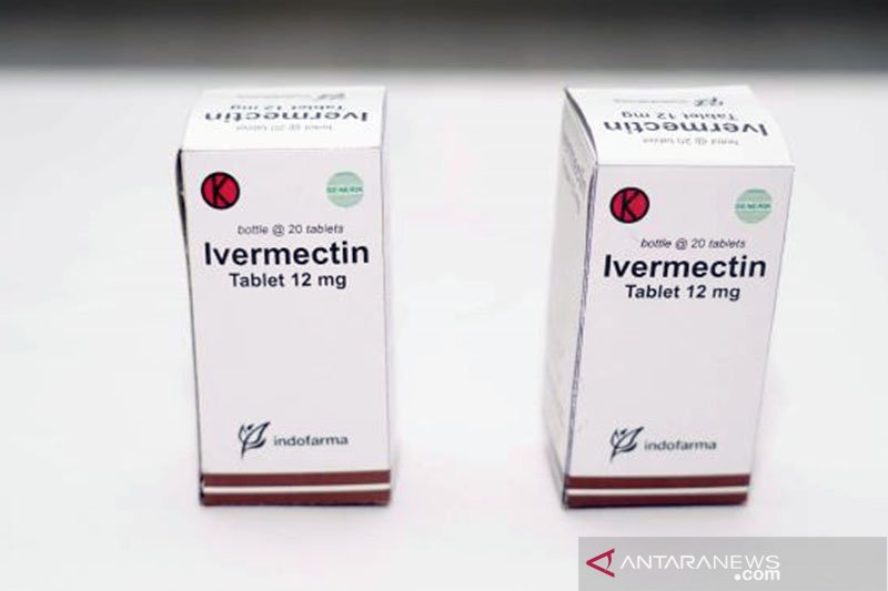 Ivermectin 12 mg. ANTARA/HO-Kementerian BUMN/pri