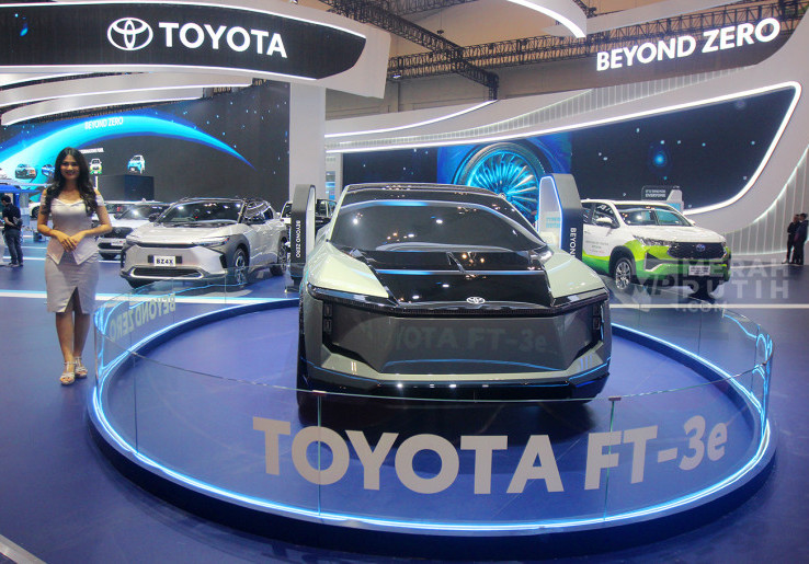 Mobil Listrik Toyota FT-3e Concept Hadir di Ajang Otomotif GIIAS 2024