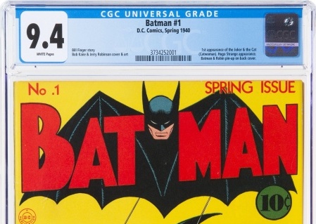 Batman #1. (Foto Heritage Auctions)