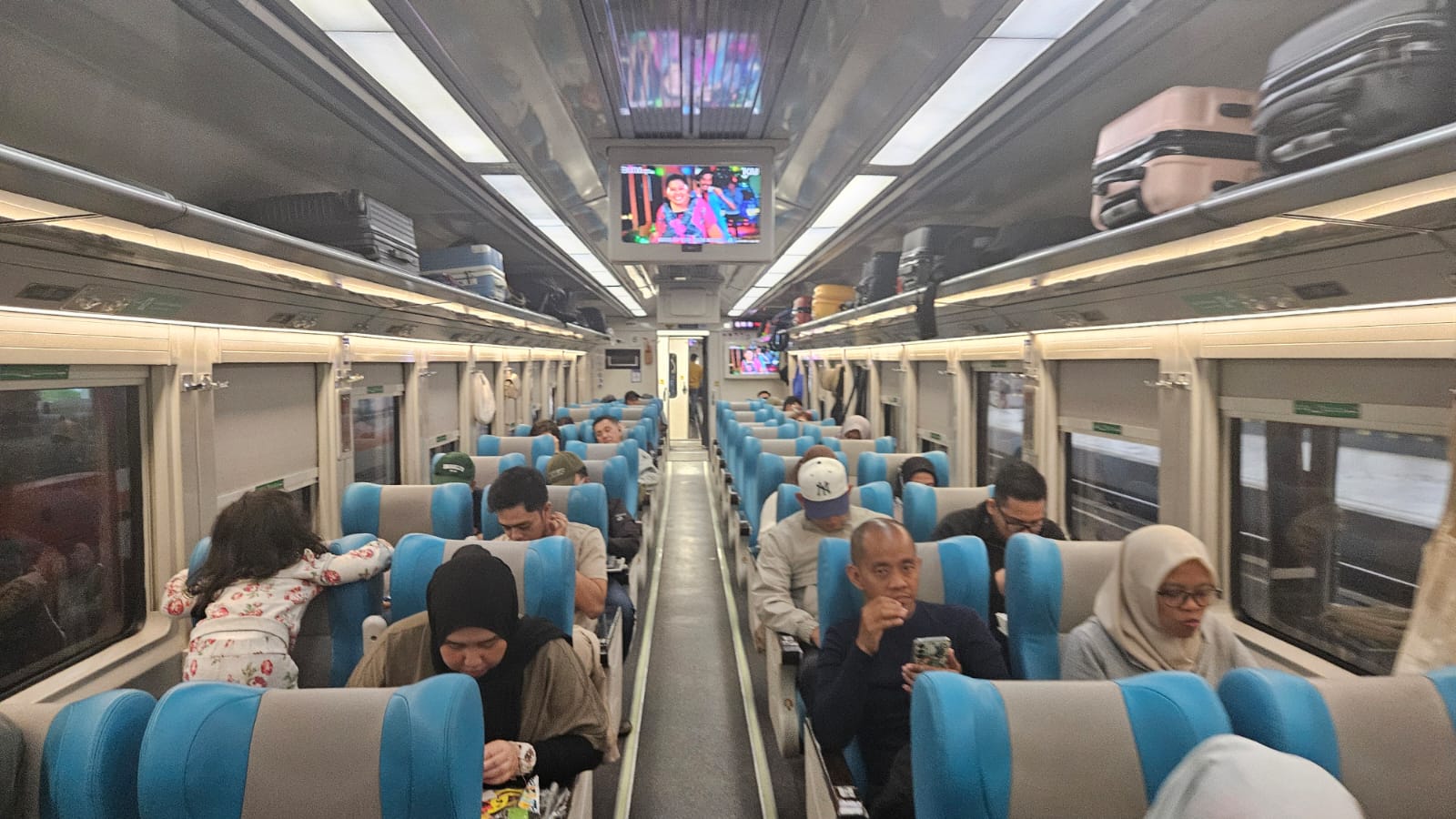Rute kereta favorit saat libur Nataru 2025