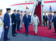 Prabowo Tiba di Mesir, Siap Jadi Saksi Penandatanganan Perjanjian Penghentian Perang di Gaza
