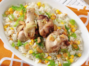 Sarapan Nasi yang Beda dengan Chicken Corn Rice