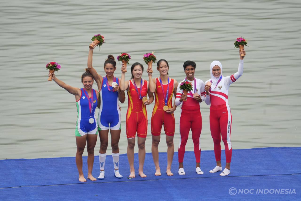 Chelsea/Mutiara Jadi Penyumbang Medali Pertama Buat Tim Indonesia