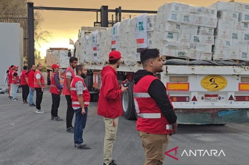Bantuan ke Gaza Masih Dibatasi, Sesuai Perjanjian Gencatan Senjata 600 Truk Bantuan Harus Masuk Setiap Hari