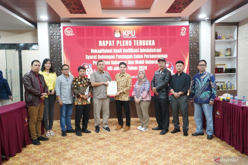 Calon Perseorangan Pilkada Jakarta Dharma-Kun Harus Tambah Surat Dukungan