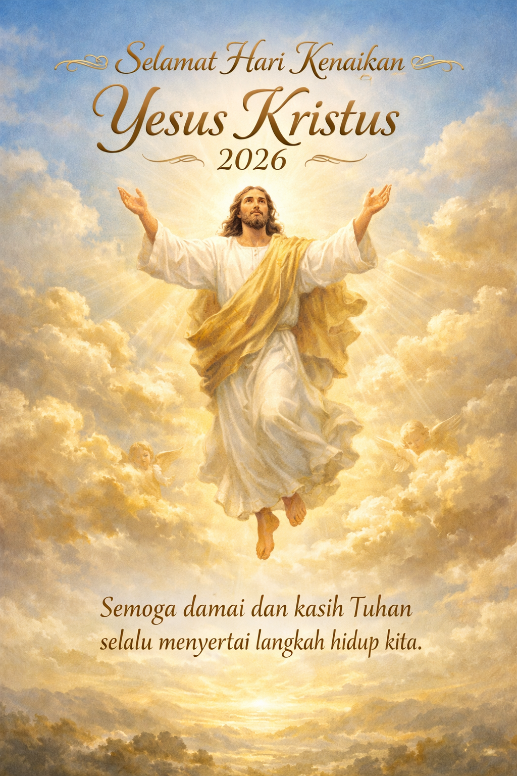  Ucapan Hari Kenaikan Yesus Kristus