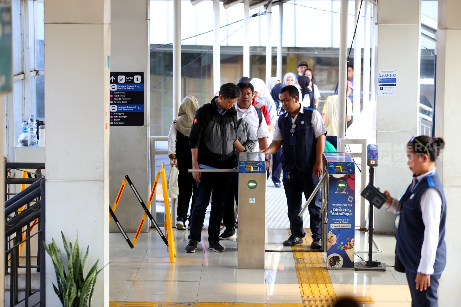 Imbas Pembangunan LRT, Halte Transjakarta Manggarai Ditutup Sementara Mulai Hari Ini