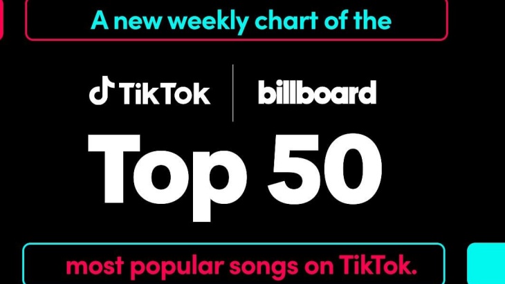 TikTok dan Billboard Kolaborasi Rilis Tangga Lagu Top 50