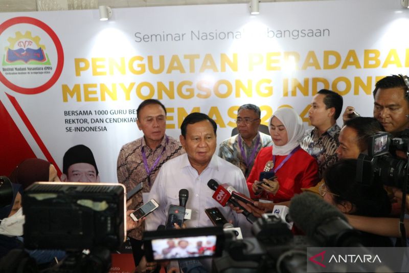 Survei Indikator: Prabowo Unggul dari Ganjar dan Anies di Simulasi 2 Nama Bacapres