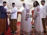 Anies-Sandi Silahturahim dengan Presiden Jokowi