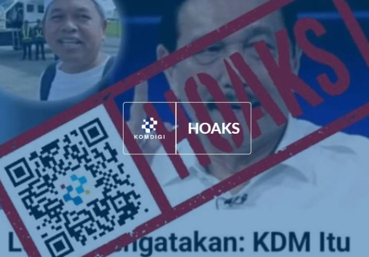 [HOAKS atau FAKTA]: Luhut Binsar Pandjaitan Sebut Kunjungan Dedi Mulyadi ke Sumatra Hanya Cuma Pencitraan