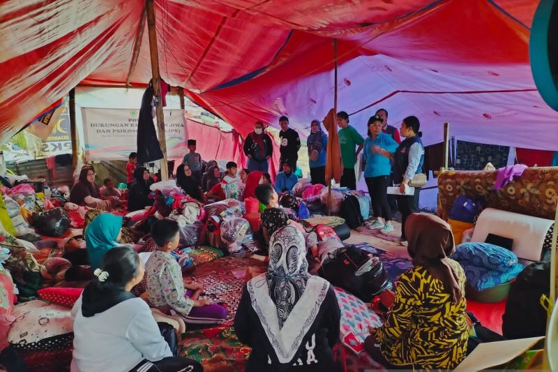 Ada Sekitar 108.720 Jiwa yang Mengungsi Akibat Gempa Cianjur