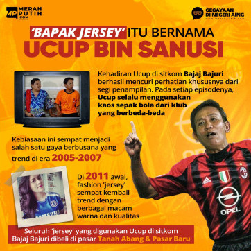 'Bapak Jersey' Itu Bernama Ucup Bin Sanusi