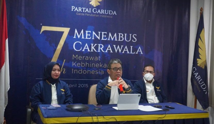 Partai Garuda Bertumpu Pada Wilayah Indonesia Timur