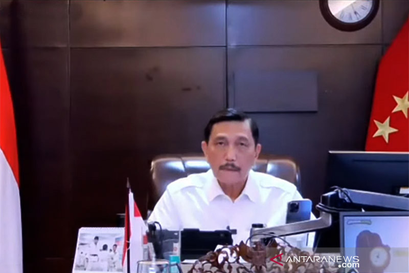 Menteri Menteri Koordinator Bidang Kemaritiman dan Investasi Luhut Binsar Pandjaitan 